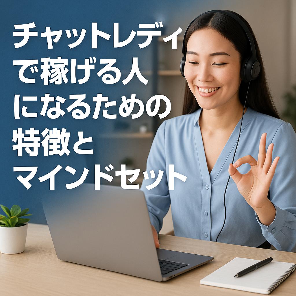 チャットレディで稼げる人になるための特徴とマインドセット