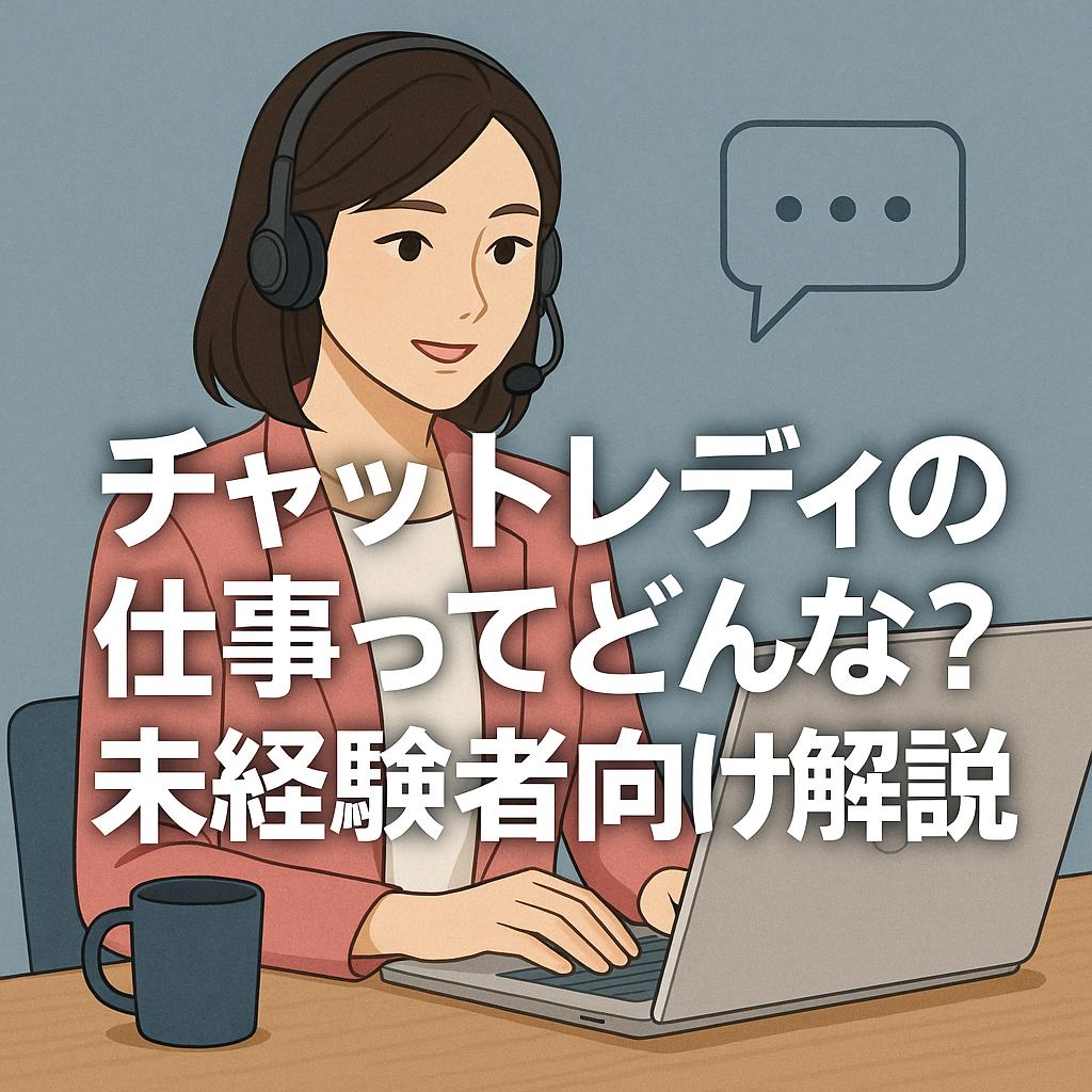 チャットレディの仕事ってどんな？未経験者向け解説