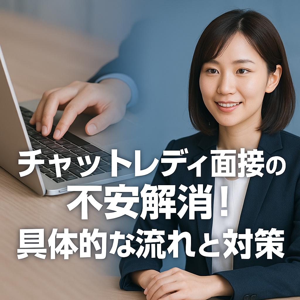 チャットレディ面接の不安解消！具体的な流れと対策