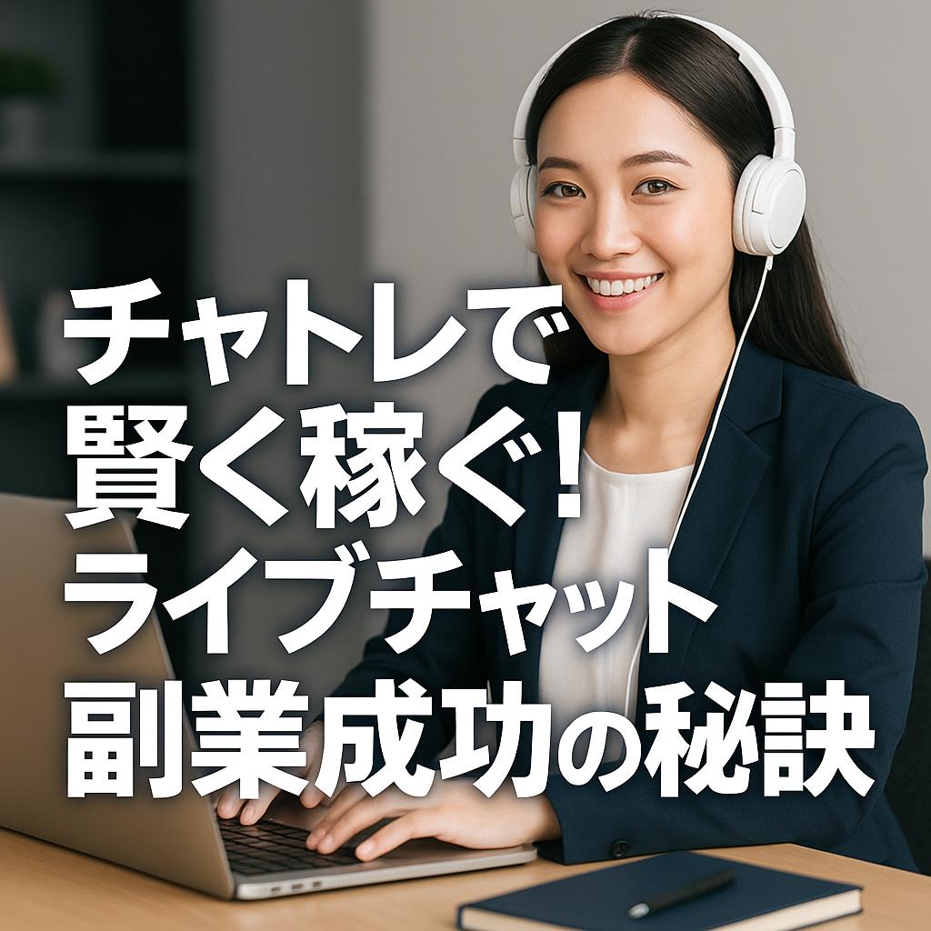 チャトレで賢く稼ぐ！ライブチャット副業成功の秘訣