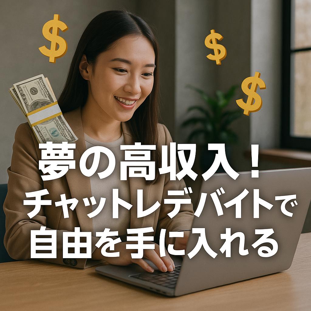 夢の高収入!チャットレディバイトで自由を手に入れる
